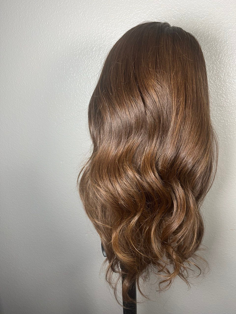 Chocolate Rose with loose curls -Pre Order